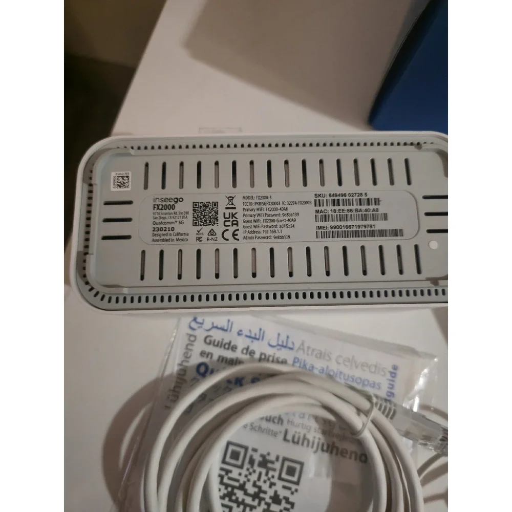 Inseego Wavemaker 5G Indoor Router FX2000 - Picture 6 of 9